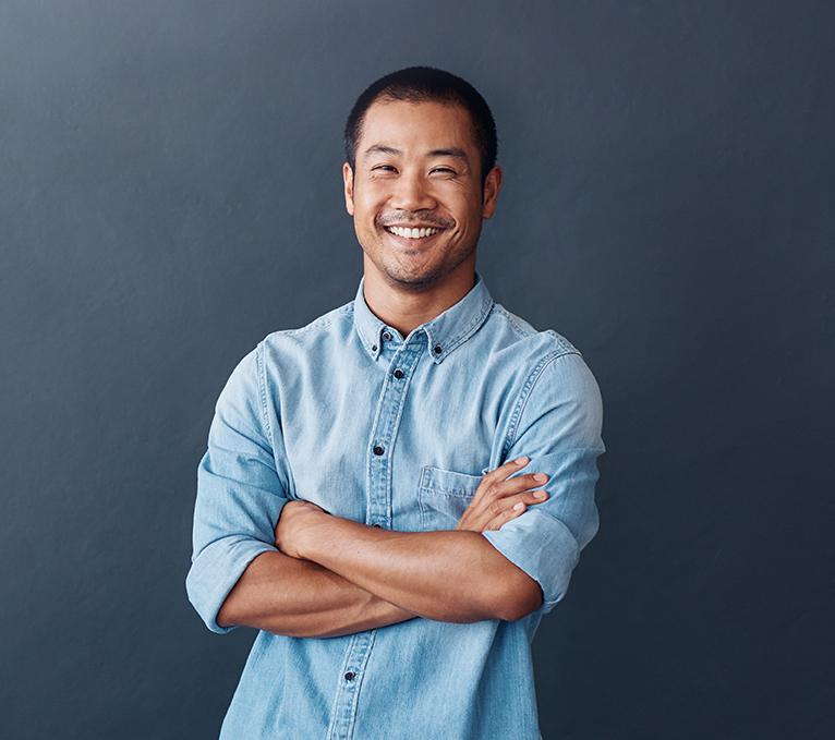 Portrait,Of,A,Casually,Dressed,Young,Asian,Designer,Standing,Confidently