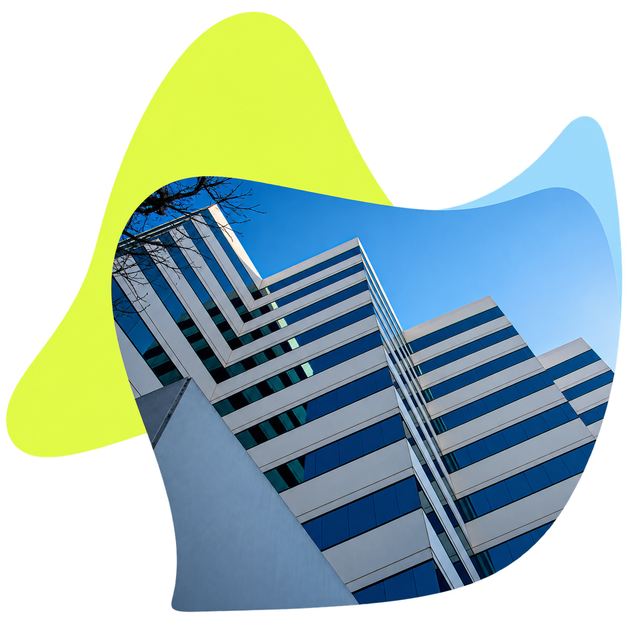 Arquitetura em composição verde-limão-4